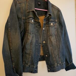 Gap Womens denim jacket size xl